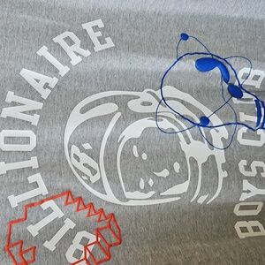 Mens gray Billionaire Boys Club tshirt 100% cotton new without tags